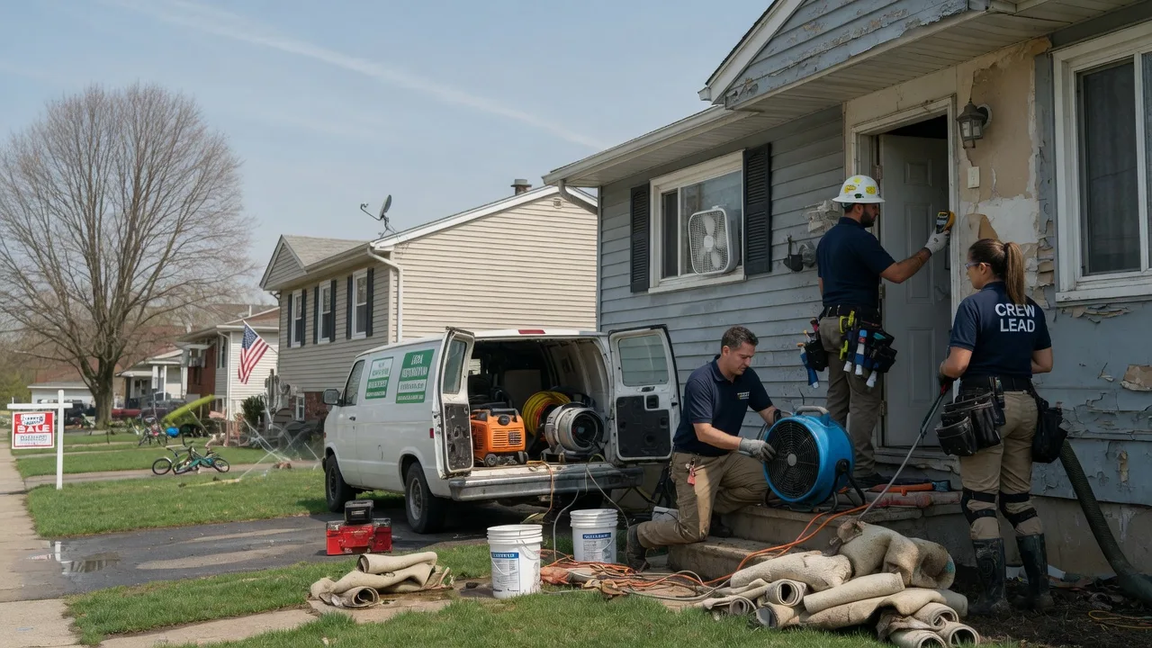 Flood Cleanup in Belmont, MI near me